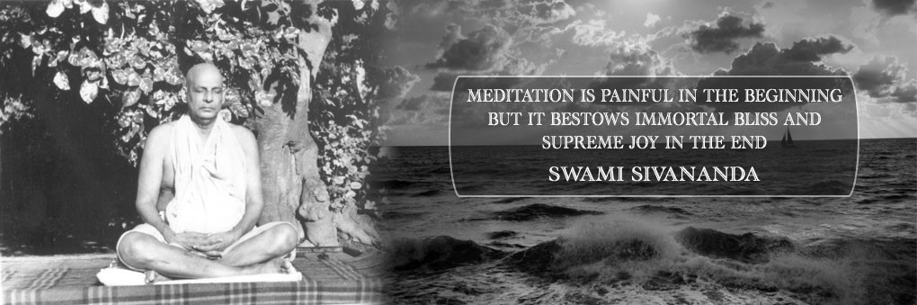 Swami Sivananda - méditation